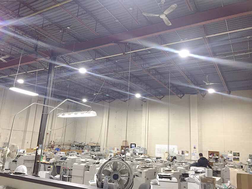 factory lighting